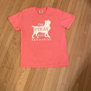 The stray dog pink tee shirt